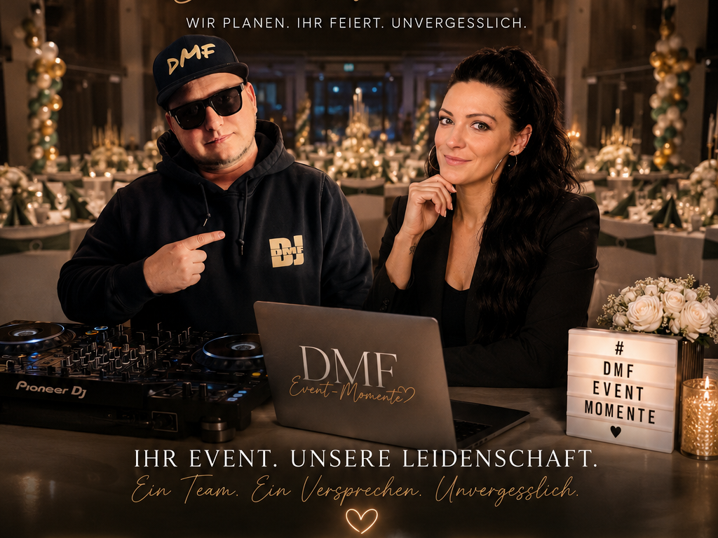 DMF Event-Momente – Event-Beratung & Planung Professionelle Event-Beratung und Full-Service Planung für eine Hochzeit im Rems-Murr-Kreis